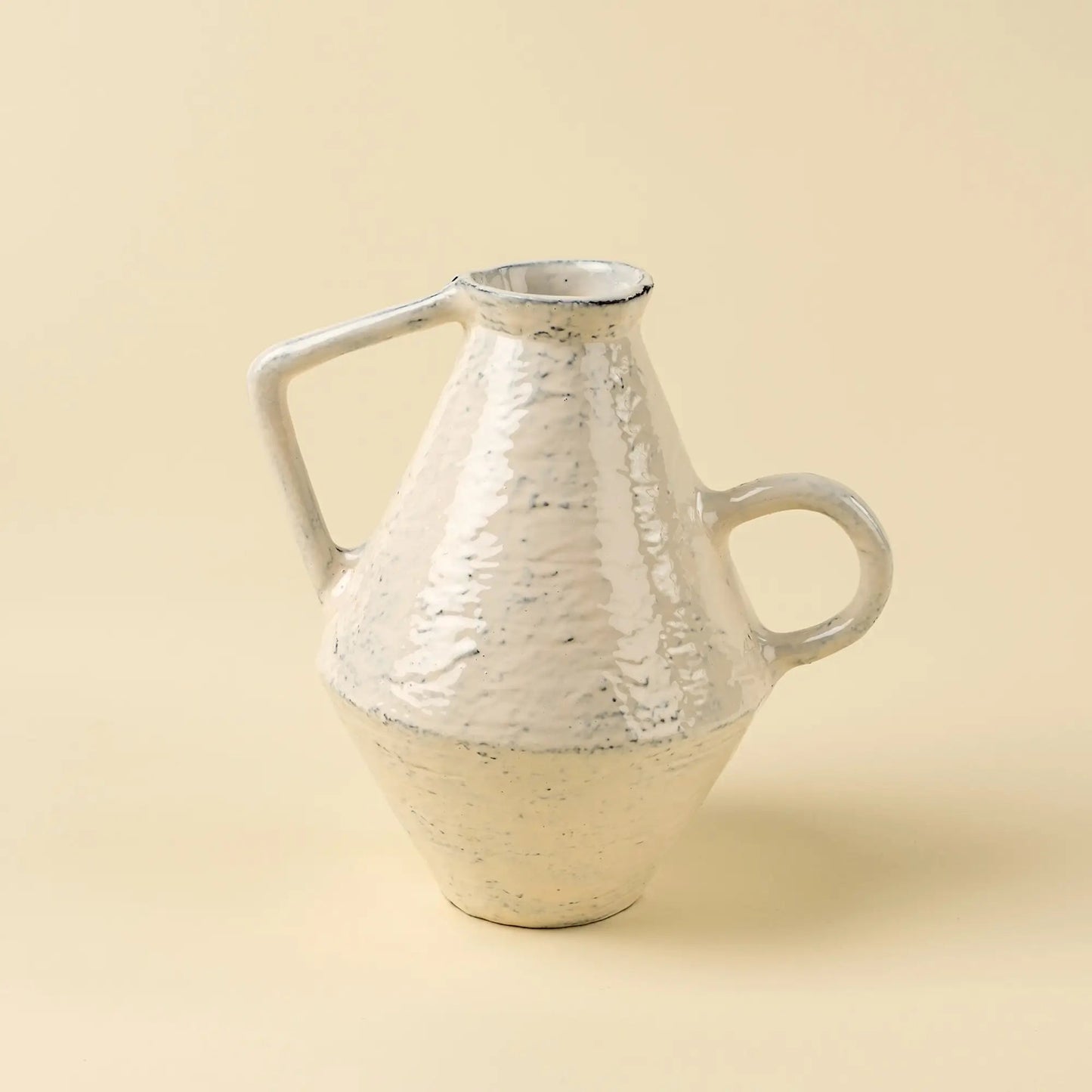 Sculptural Distressed Vase - Petite Thuet & Co.