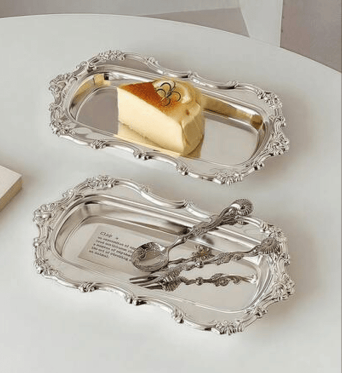 Tea Party Cake Plate - Petite Thuet & Co.