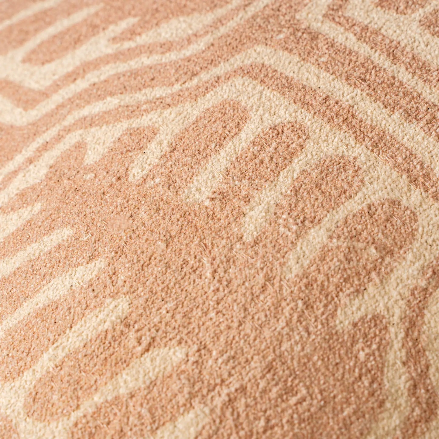 Terracotta Pink Botanical Throw Pillow